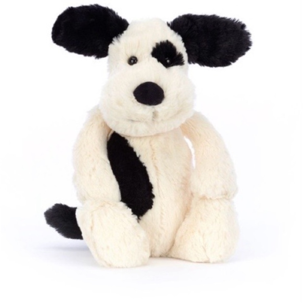 Bashful Rufferty Black
& Cream Puppy - Picture 1 of 7